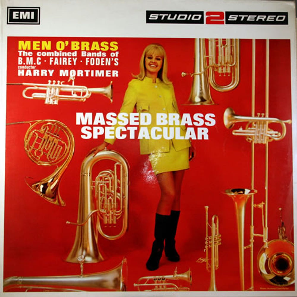 Men O' Brass Mass Brass Spectacular UK vinyl LP album (LP record) TWO185