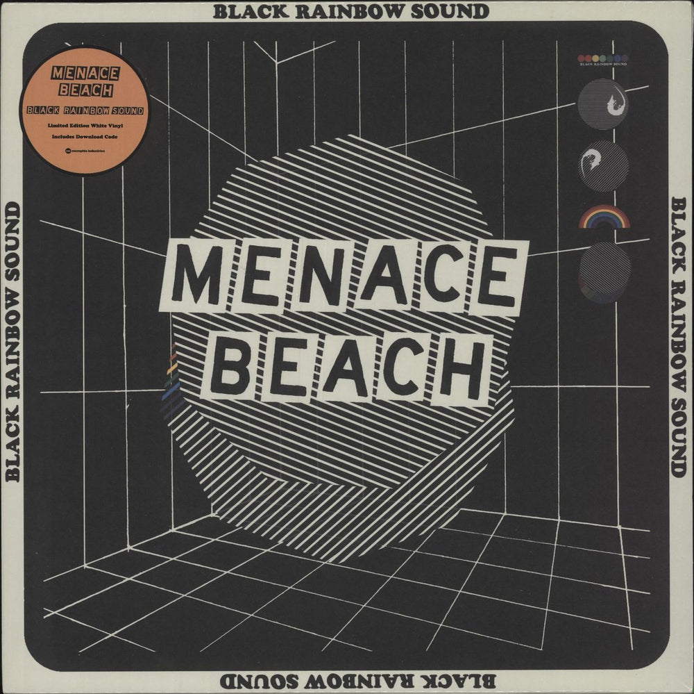 Menace Beach Black Rainbow Sound UK vinyl LP album (LP record) MI508LPX