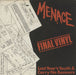 Menace Last Year's Youth UK 7" vinyl single (7 inch record / 45) SMALL16