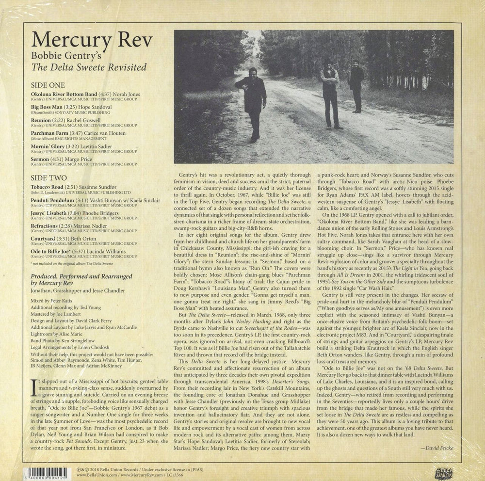 Mercury Rev Bobbie Gentry's The Delta Sweete Revisited UK vinyl LP album (LP record) 5400863004125