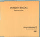 Meredith Brooks Deconstruction UK Promo CD album (CDLP) CDLRL016