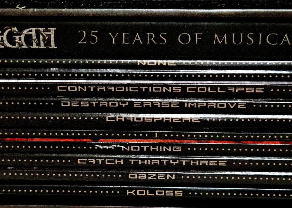 Meshuggah 25 Years Of Musical Deviance UK Vinyl Box Set 2016