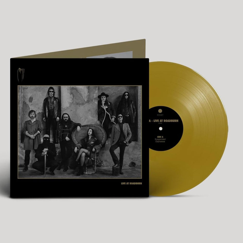 Messa Live At Roadburn - Gold Vinyl - Sealed UK vinyl LP album (LP record) SVART452LPB2