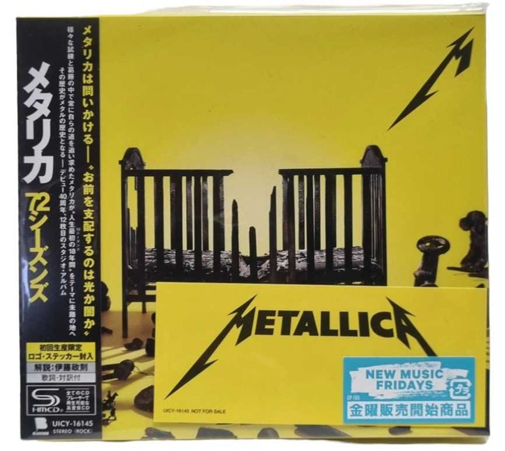 Metallica 72 Seasons + Folder Japanese SHM CD METHMSE811691