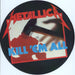 Metallica Kill 'Em All - Barcode UK picture disc LP (vinyl picture disc album) MFN7P