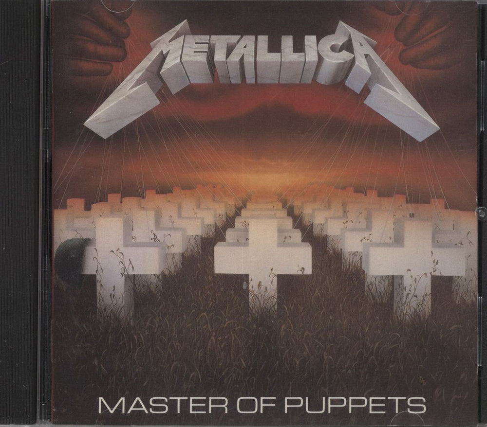 Metallica Master Of Puppets US Promo CD album (CDLP) GZS-1133