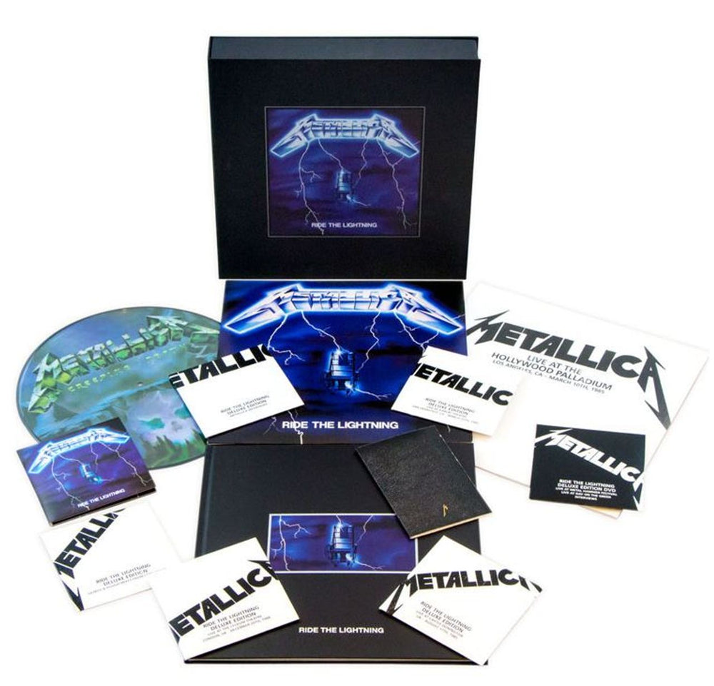 Metallica Ride The Lightning - Deluxe Box Set - Sealed + Mailer US Vinyl Box Set METVXRI781990