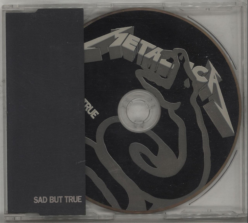 Metallica Sad But True - 2nd UK CD single (CD5 / 5") METCH11