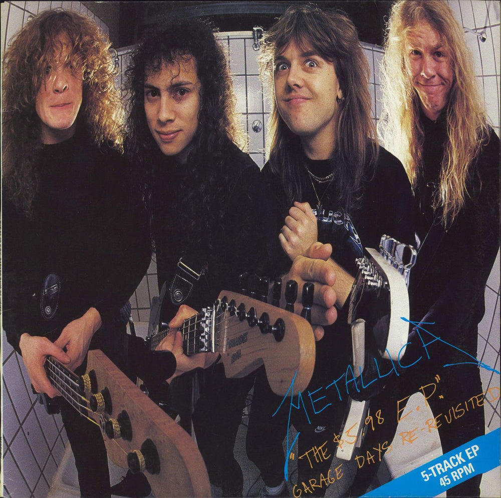 Metallica The $5.98 E.P. Garage Days Re-Revisited Australian 12" vinyl single (12 inch record / Maxi-single) 888788-1