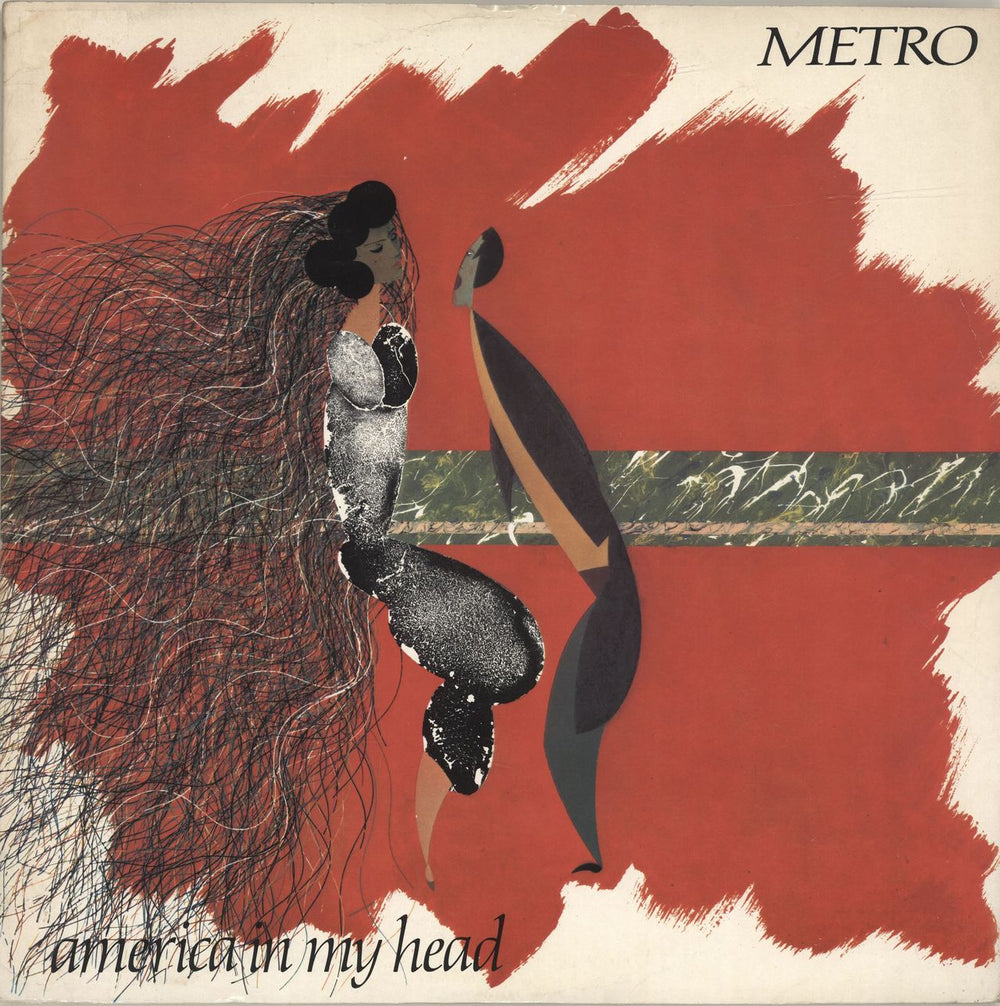 Metro America In My Head UK 12" vinyl single (12 inch record / Maxi-single) POSPX280