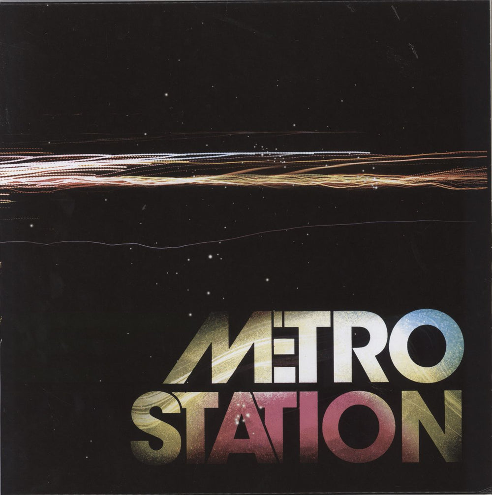 Metro Station Metro Station - Pink Neon Inside Ultra Clear Vinyl US vinyl LP album (LP record) FDR-023