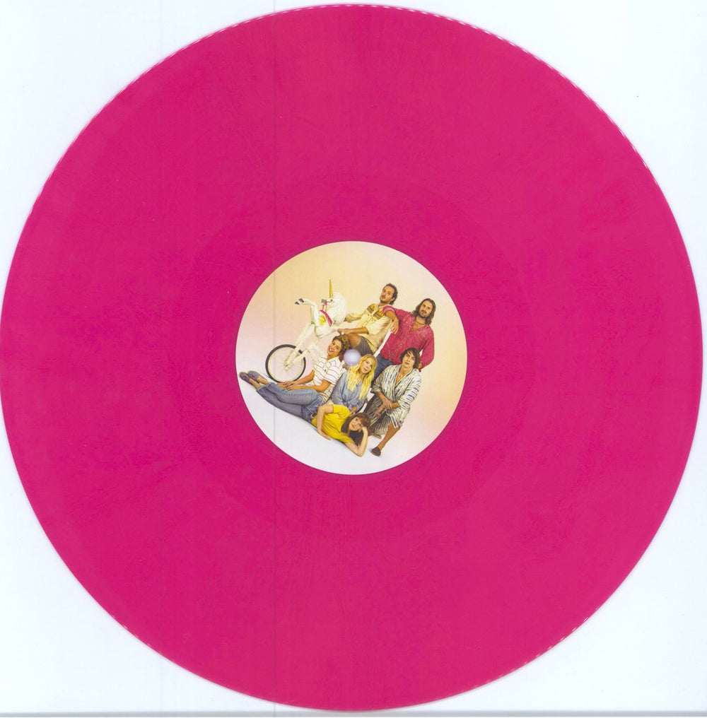 Metronomy Mandibules (Main Theme) - Pink Vinyl French 12" vinyl single (12 inch record / Maxi-single)