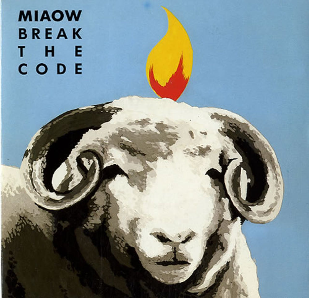 Miaow Break The Code UK 7" vinyl single (7 inch record / 45) FAC189