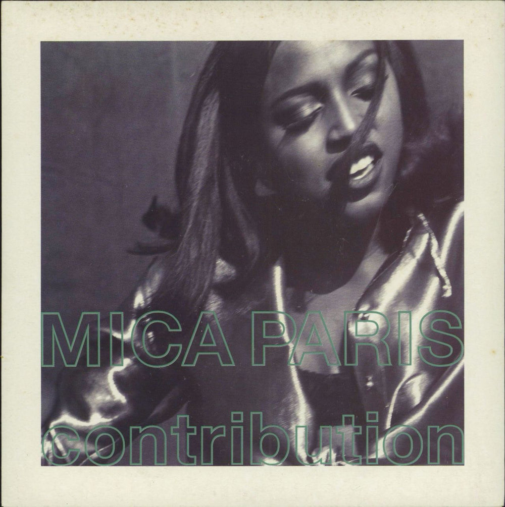 Mica Paris Contribution UK 7" vinyl single (7 inch record / 45) BRW188