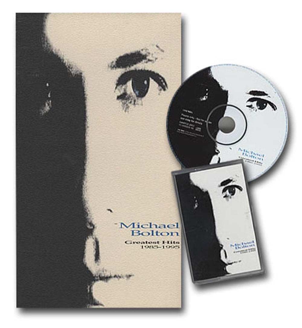 Michael Bolton Greatest Hits 85-95 UK Promo box set PROMO BOX