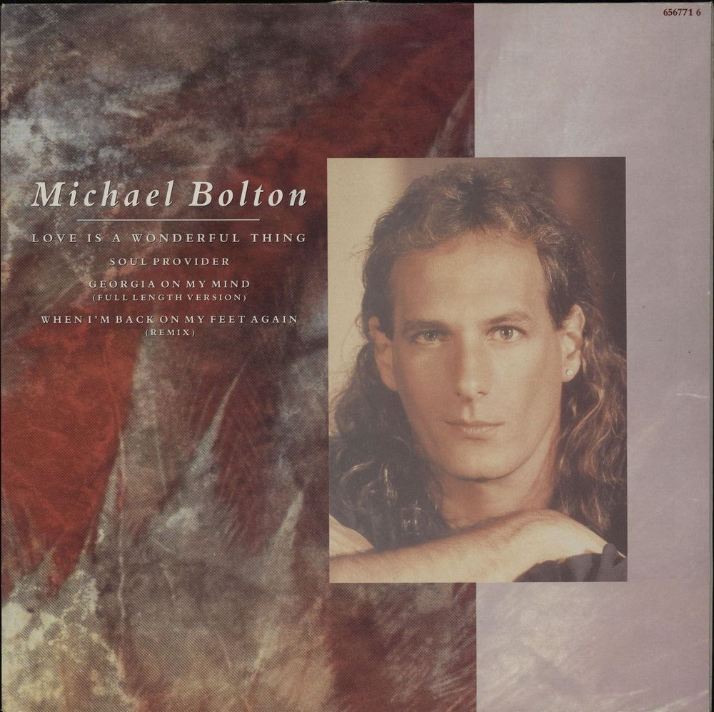 Michael Bolton Love Is A Wonderful Thing Dutch 12" vinyl single (12 inch record / Maxi-single) 656771-6