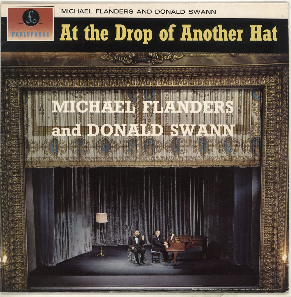 Michael Flanders & Donald Swann At The Drop Of Another Hat UK vinyl LP album (LP record) PCS3052