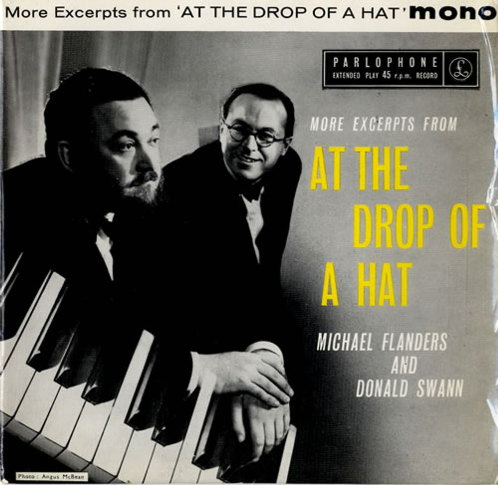 Michael Flanders & Donald Swann More Excerpts From At The Drop Of A Hat UK 7" vinyl single (7 inch record / 45) GEP8769