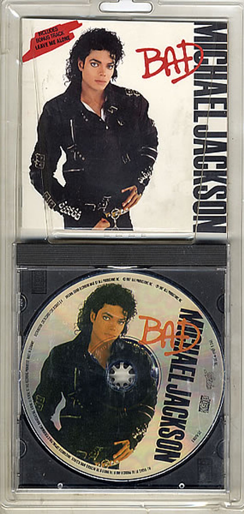 Michael Jackson Bad Dutch CD album (CDLP) 450290-9