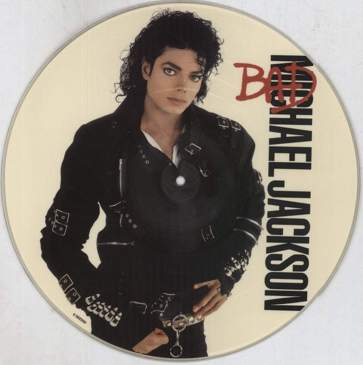 Michael Jackson Bad - Original Issue UK Picture disc LP — RareVinyl.com