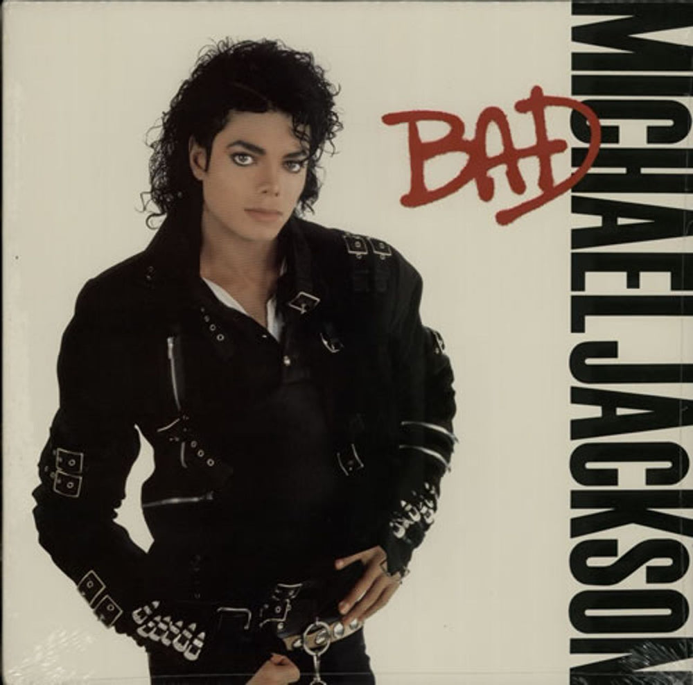 Michael Jackson Bad - Sealed US vinyl LP album (LP record) OE40600