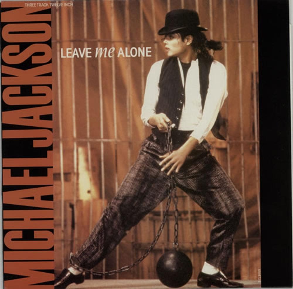 Michael Jackson Leave Me Alone Dutch 12" vinyl single (12 inch record / Maxi-single) 6546726