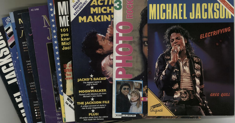 Michael Jackson Quantity of Magazines UK magazine M-JMAQU646600