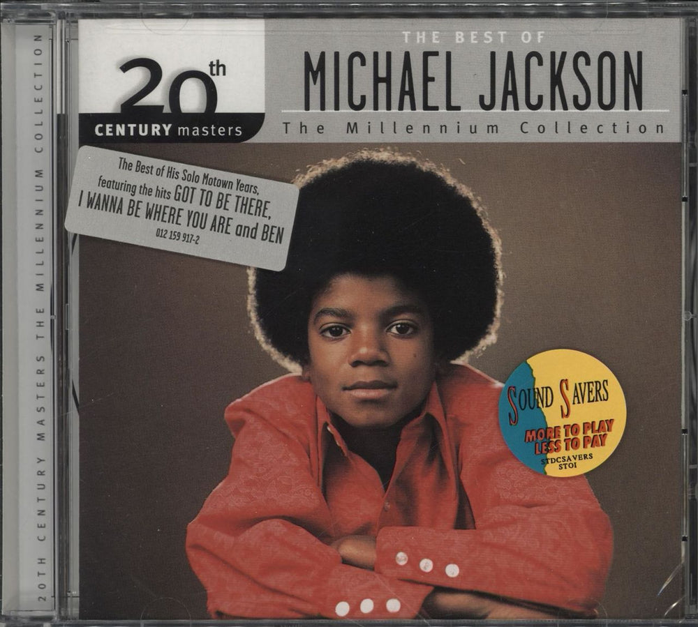 Michael Jackson The Best Of - Sealed US CD album (CDLP) 012159917