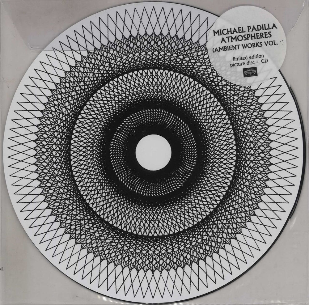 Michael Padilla Atmospheres (Ambient Works Vol. 1) + CD UK picture disc LP (vinyl picture disc album) STRANGE FISH SEVEN