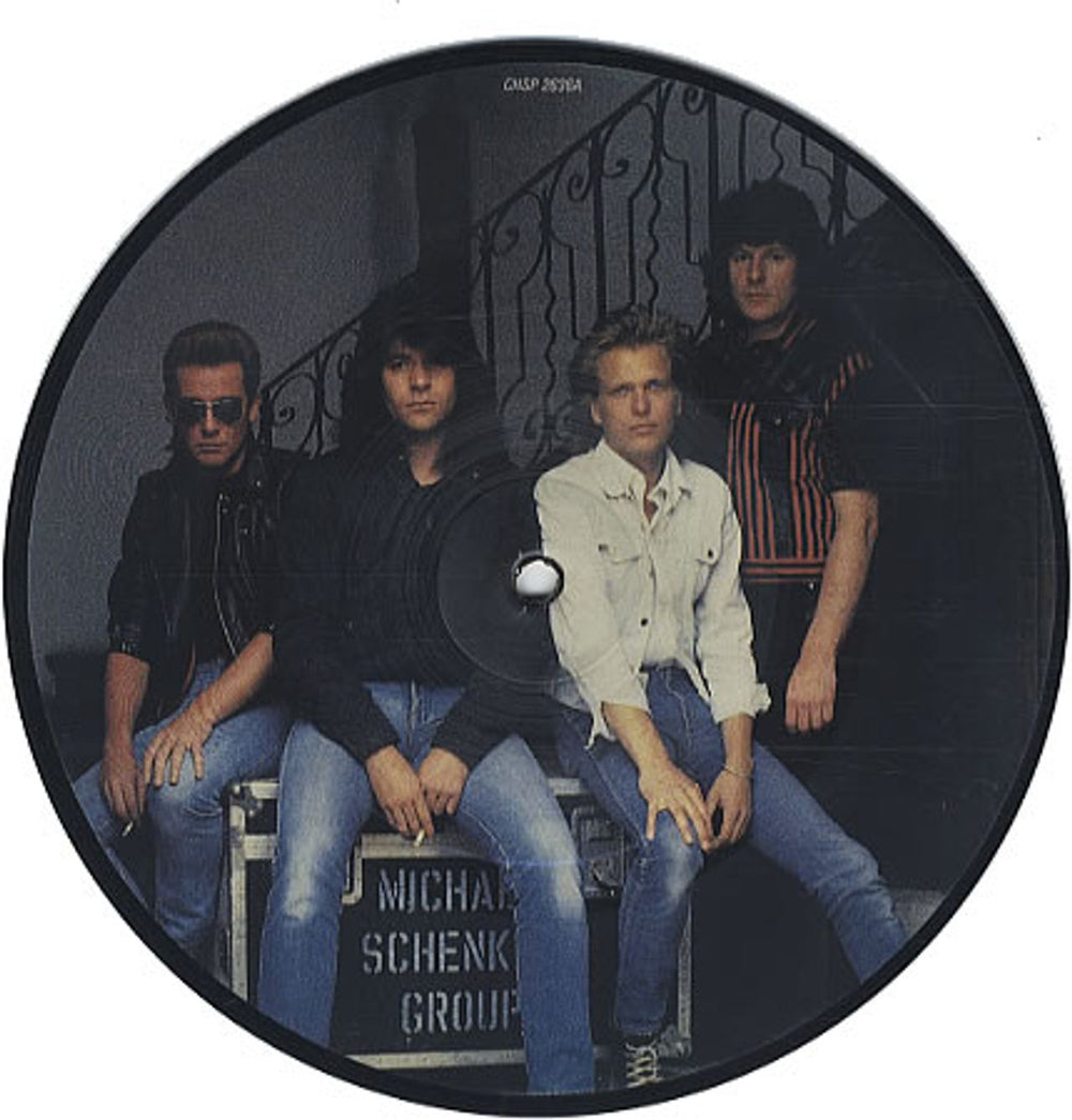 Michael Schenker Group Dancer UK 7" vinyl picture disc (7 inch picture disc single) CHSP2636