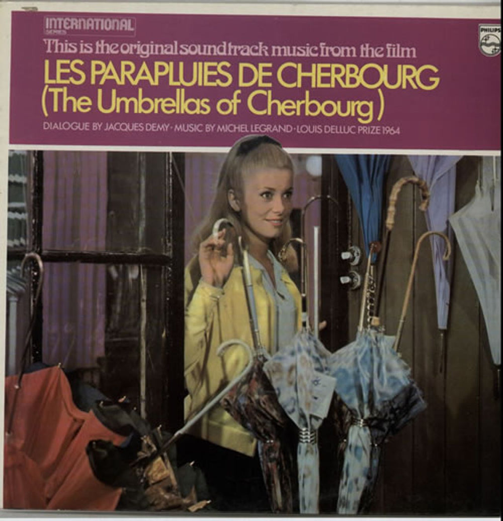 Michel Legrand Les Parapluies De Cherbourg (The Umbrellas Of Cherbourg) UK vinyl LP album (LP record) 6460853