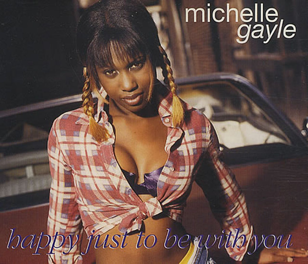 Michelle Gayle Happy Just To Be With You UK CD single (CD5 / 5") 74321302692