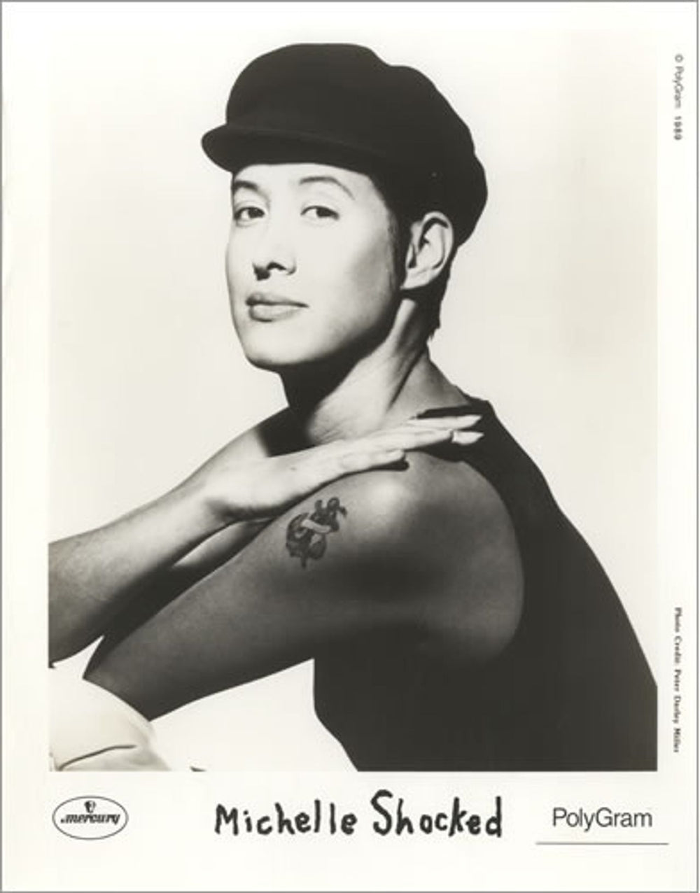 Michelle Shocked Cool US Promo media press pack PRESS PACK