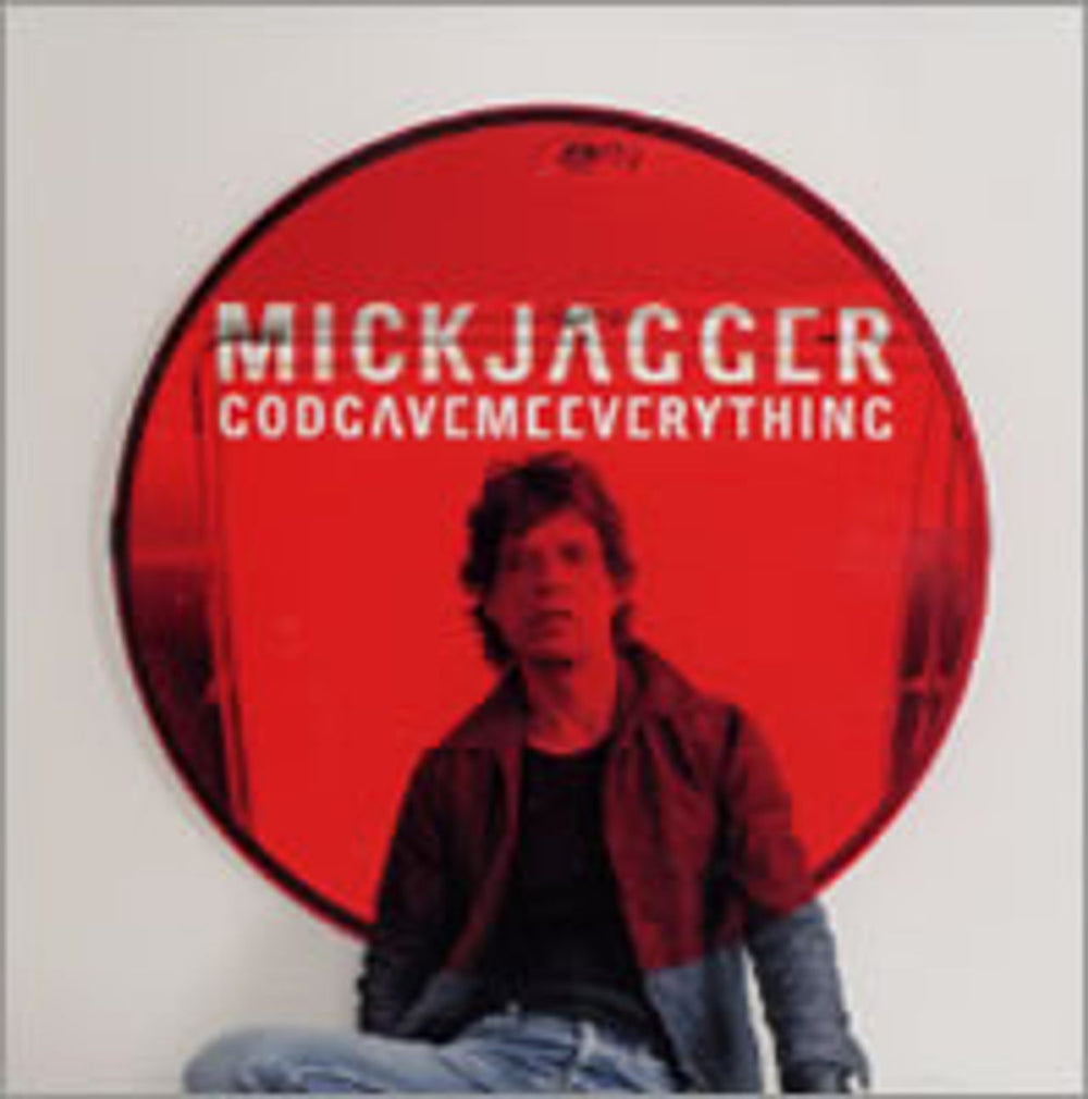 Mick Jagger GodGaveMeEverything US Promo CD single (CD5 / 5") MKJC5GO199419