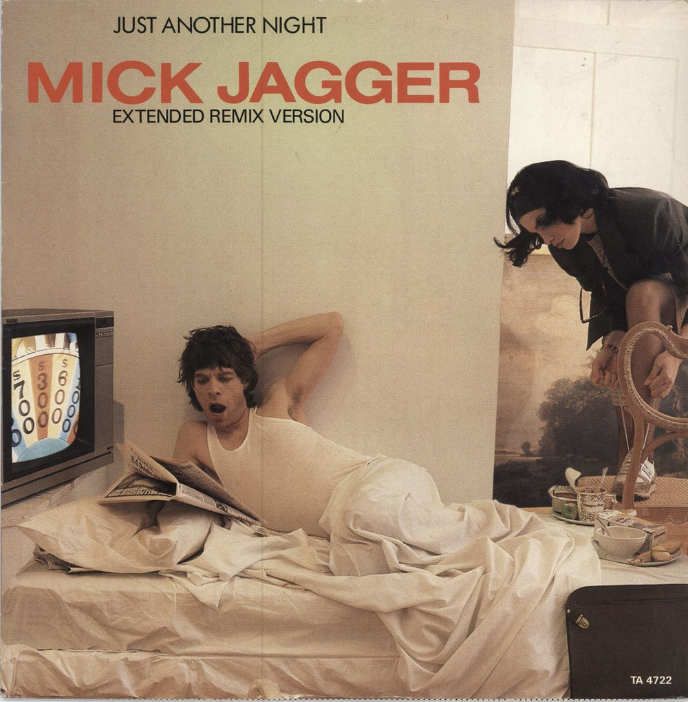 Mick Jagger Just Another Night UK 12" vinyl single (12 inch record / Maxi-single) TA4722