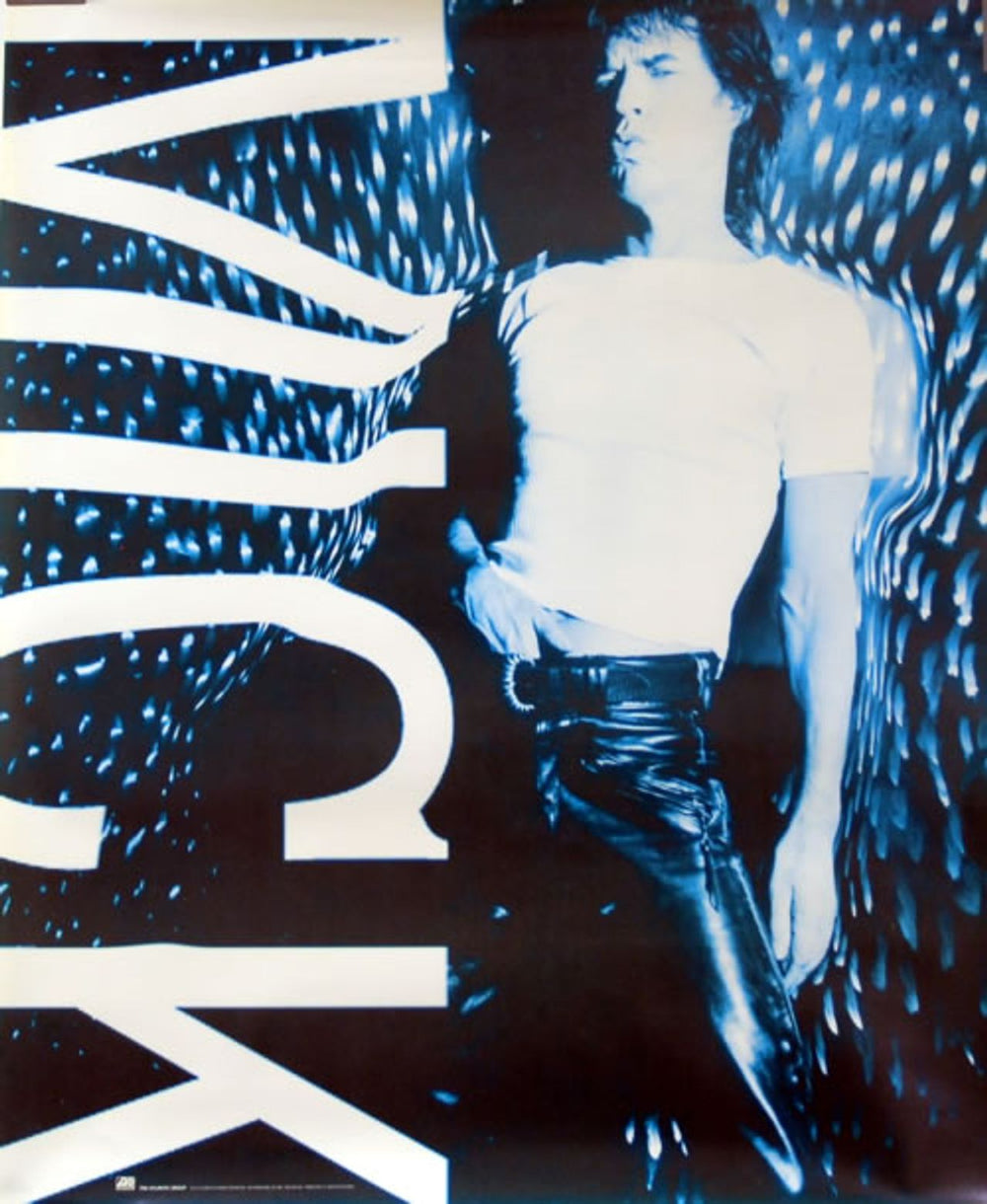 Mick Jagger Mick Jagger US Promo poster 24 X 29