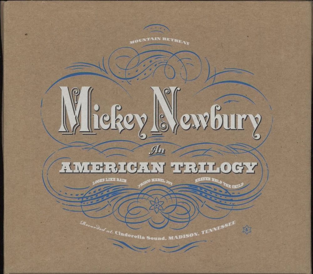 Mickey Newbury An American Trilogy - Sealed UK 4-CD album set CEC001R