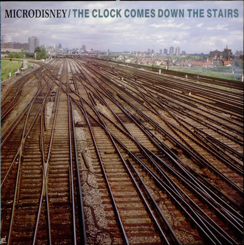 Microdisney The Clock Comes Down The Stairs UK vinyl LP album (LP record) ROUGH85