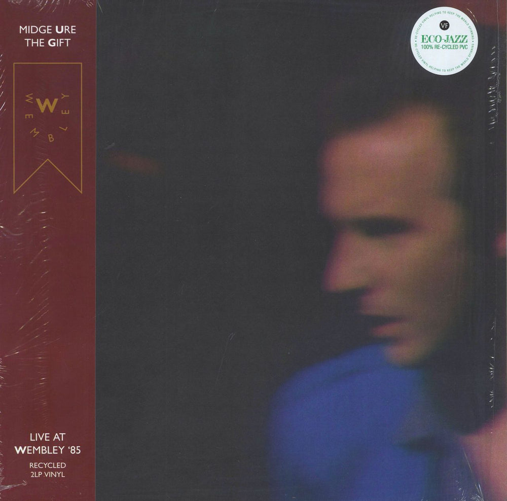 Midge Ure The Gift Live At Wembley '85 - Green Vinyl UK 2-LP vinyl record set (Double LP Album) 0810098505819