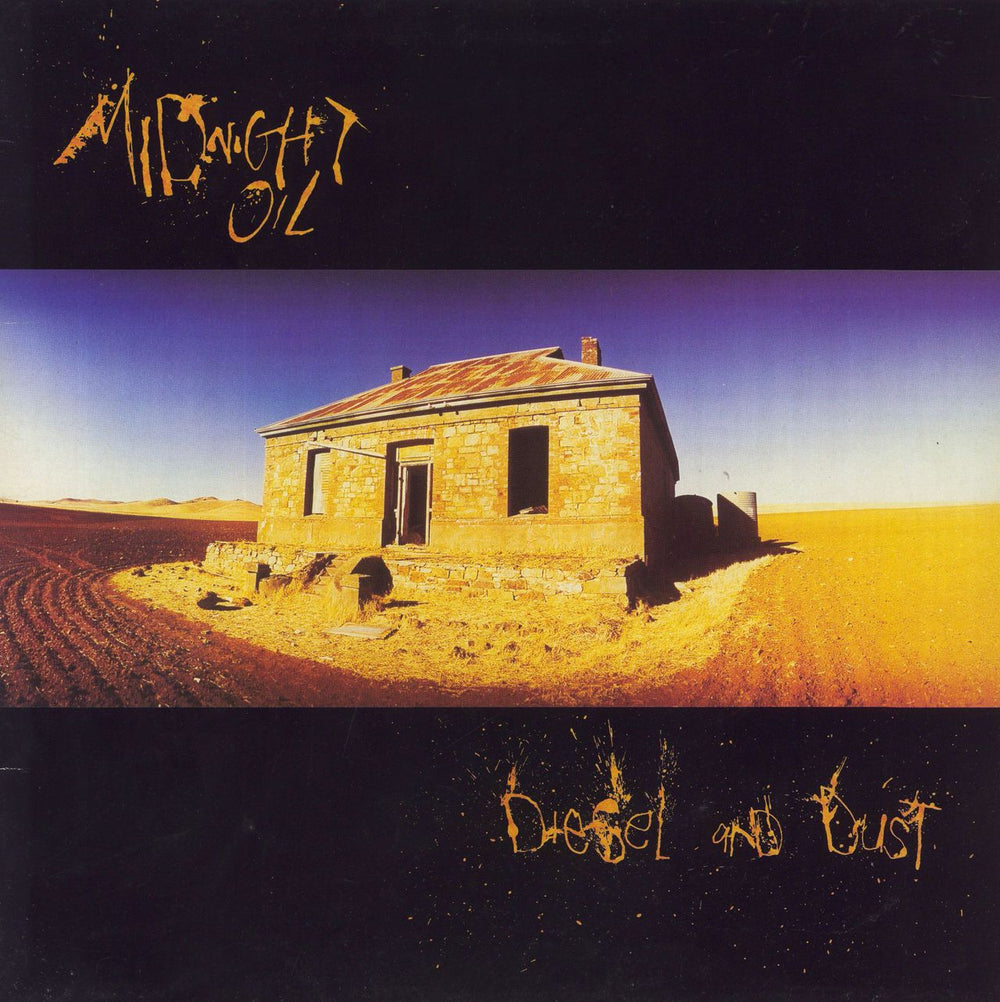 Midnight Oil Diesel And Dust UK vinyl LP album (LP record) 4600051