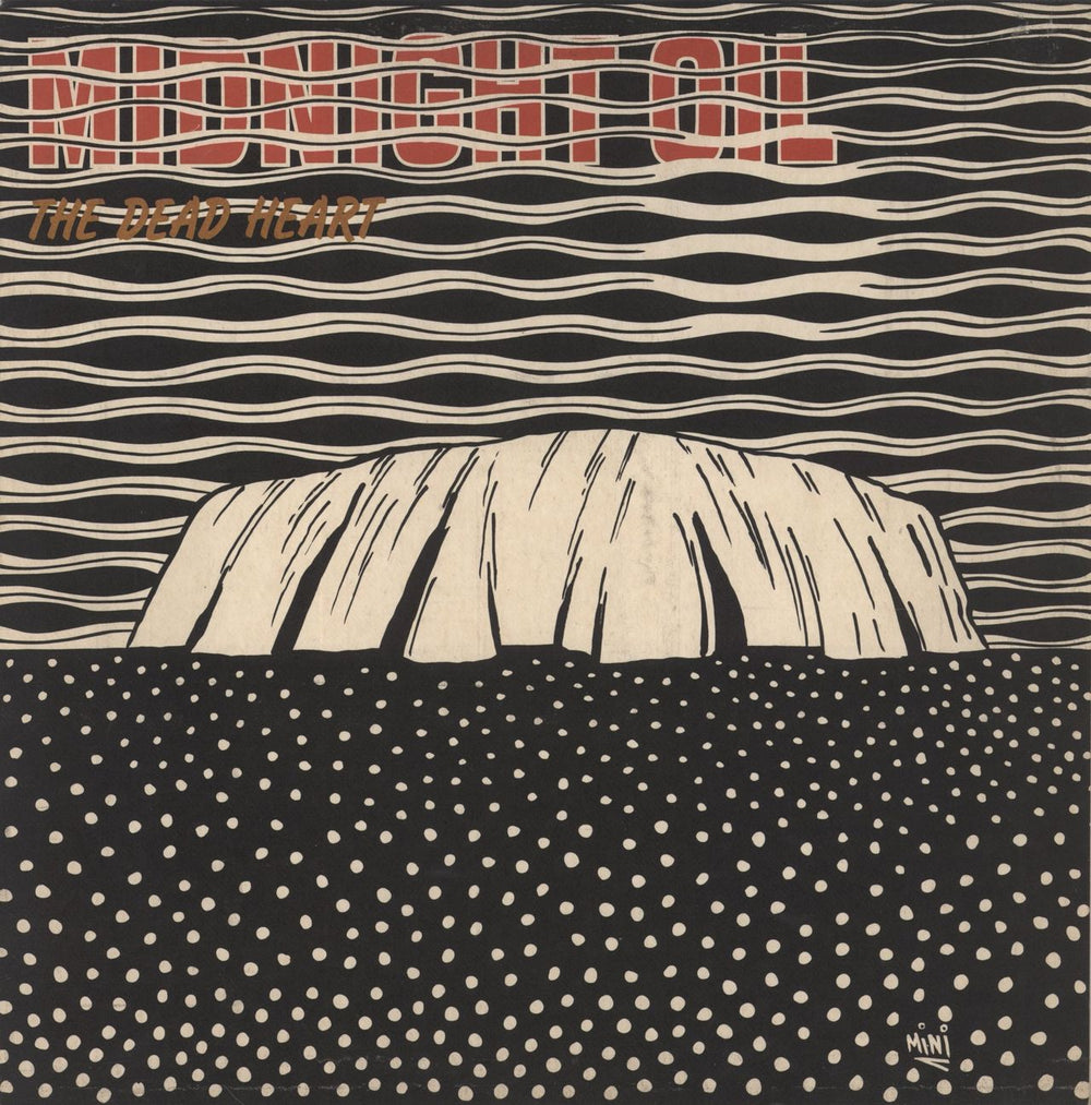 Midnight Oil The Dead Heart Australian 12" vinyl single (12 inch record / Maxi-single) BA12208