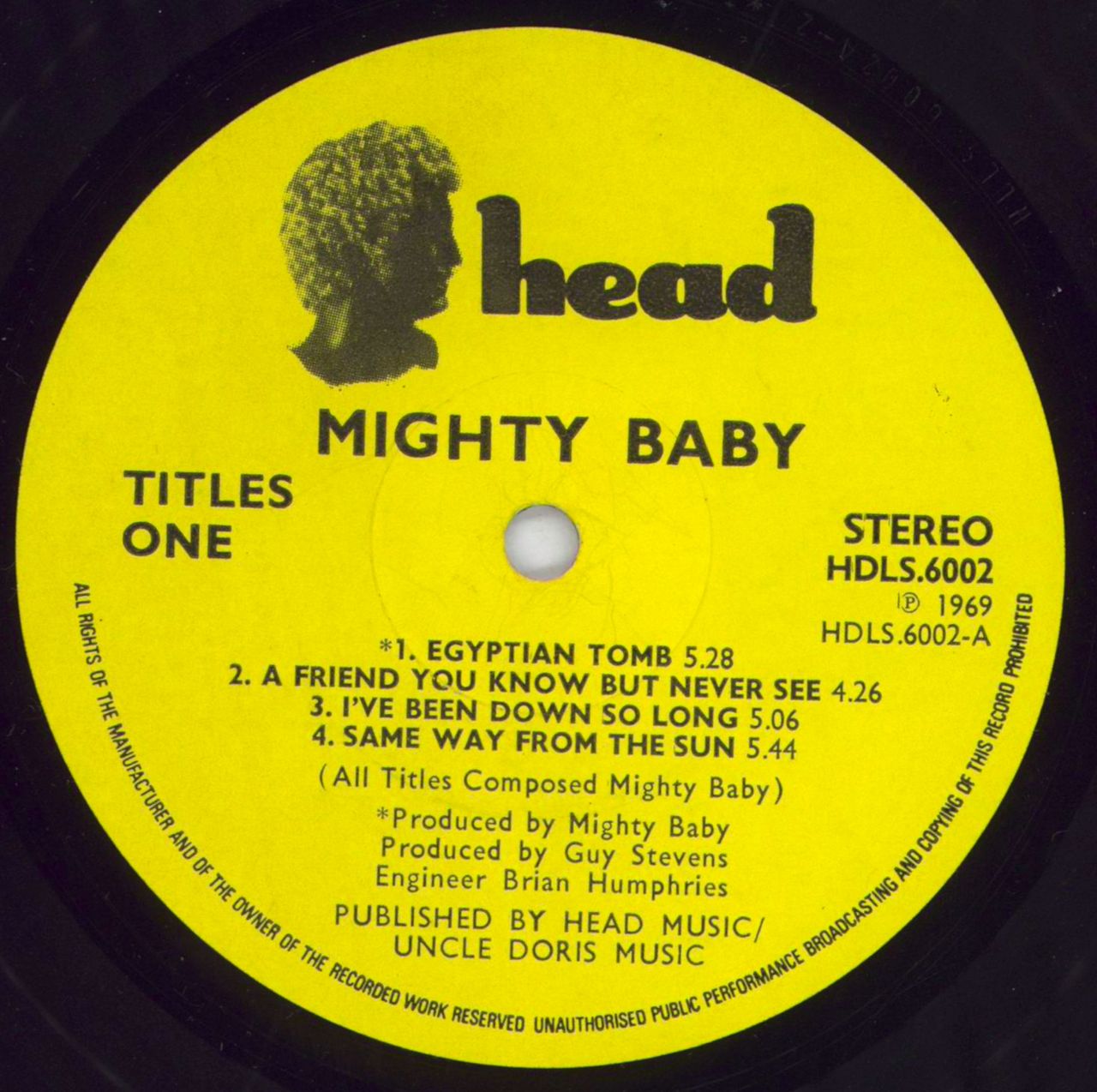 Mighty Baby Mighty Baby - 1st - VG UK Vinyl LP — RareVinyl.com