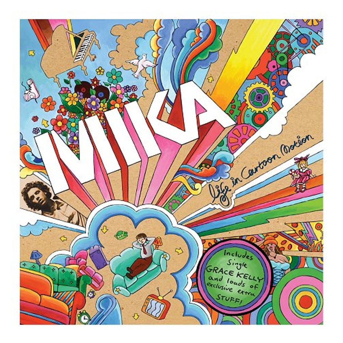  MIKA Life In Cartoon Motion BPI Platinum Album Award –