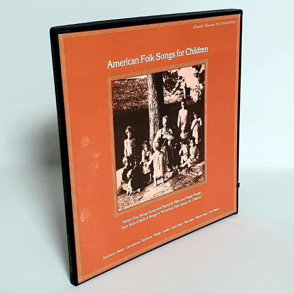 Mike & Peggy Seeger American Folk Songs For Children - Autographed US Vinyl Box Set 8001/2/3