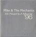 Mike & The Mechanics All I Need Is A Miracle 96 UK Promo CD single (CD5 / 5") VSCDJ1576