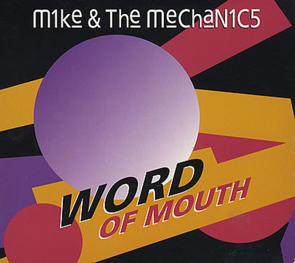 Mike & The Mechanics Word Of Mouth UK CD single (CD5 / 5") VSCD/T1345