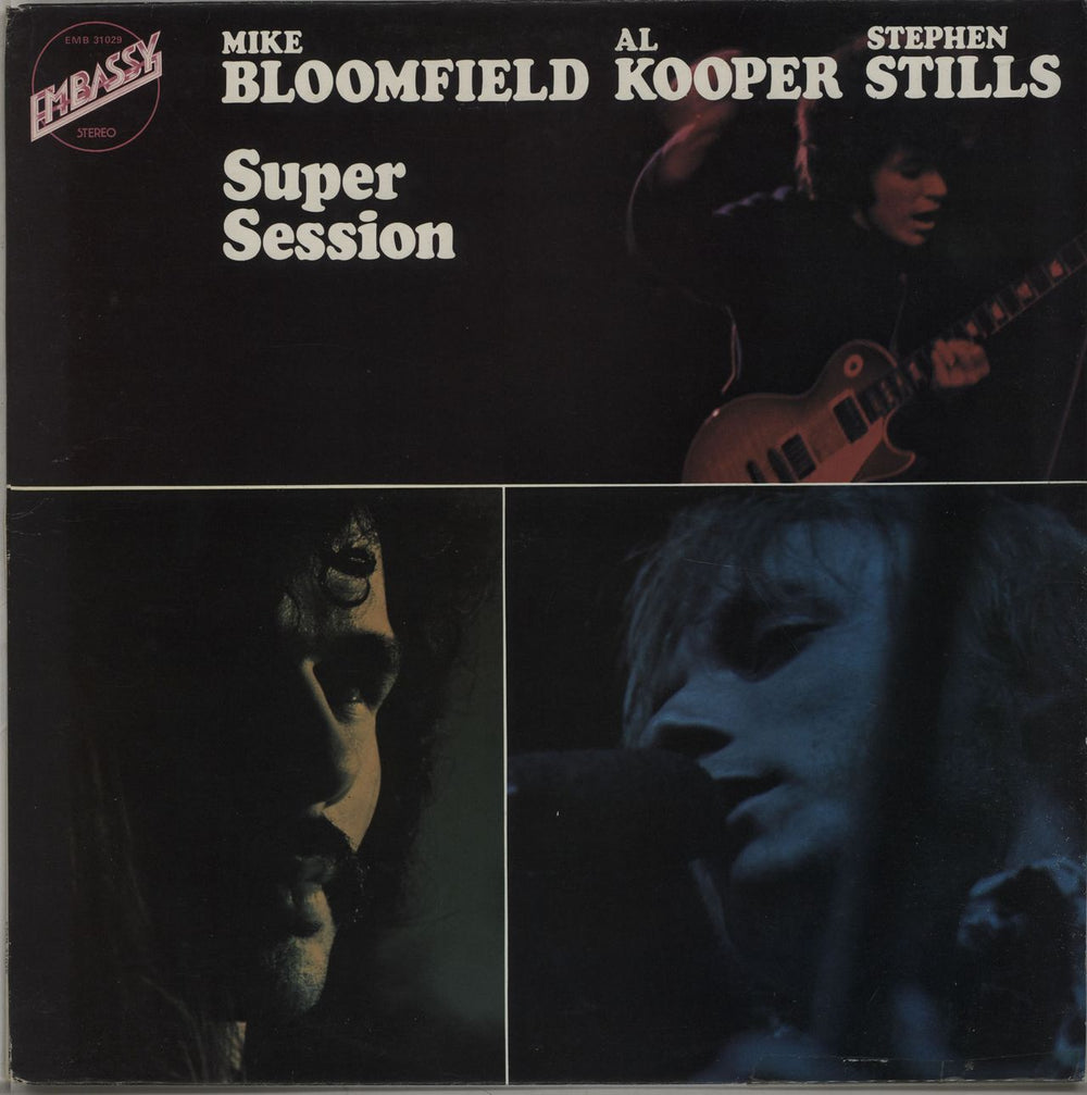 Mike Bloomfield & Al Kooper Super Session UK vinyl LP album (LP record) EMB31029