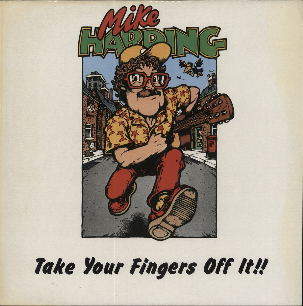 Mike Harding Take Your Fingers Off It!! + Tour Programme UK vinyl LP album (LP record) MOO1