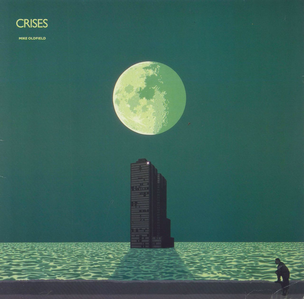 Mike Oldfield Crises German vinyl LP album (LP record) 205500-320