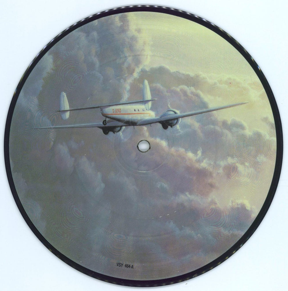 Mike Oldfield Five Miles Out UK 7" vinyl picture disc (7 inch picture disc single) VSY464